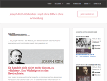 Tablet Screenshot of joseph-roth.net